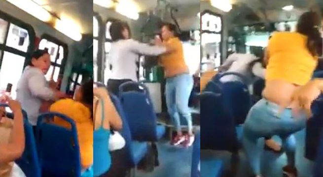 Mujer se encuentra con la amante de su esposo y tienen brutal pelea [Video]