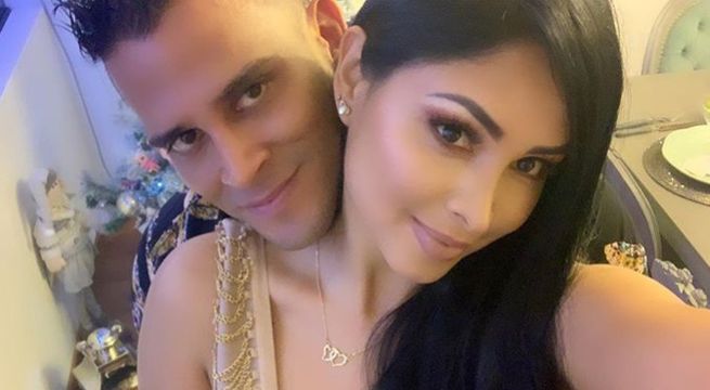 Pamela Franco se muestra de lo más cariñosa con Christian Domínguez [VIDEO]