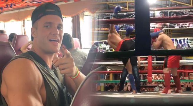 Fabio Agostini  contó detalles de su pelea en Tailandia [VIDEO]