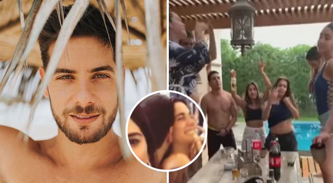 Andrés Wiese se muestra cariñoso con chica que estuvo en la ‘fiesta del terror’ [VIDEO]
