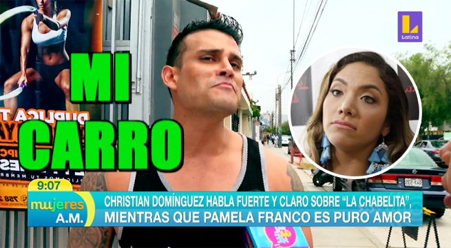 Christian Domínguez habla fuerte y claro sobre la Chabelita [VIDEO]