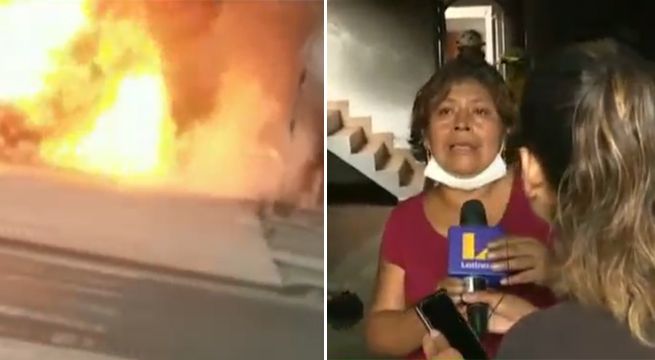 Hablan los afectados luego del incendio en Villa El Salvador [VIDEO]