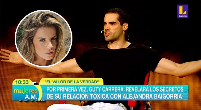 Guty Carrera revelará los secretos de su relación tóxica con Alejandra Baigorria [VIDEO]