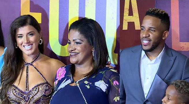 Jefferson Farfán y Yahaira Plasencia juntos en alfombra roja [Video]