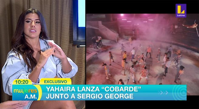 ‘Cobarde’: Yahaira Plasencia nos cuenta detalles de su nuevo tema con Sergio George [VIDEO]