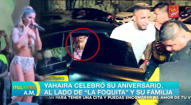 Yahaira Plasencia celebró su aniversario al lado de Jefferson Farfán y su familia [VIDEO]