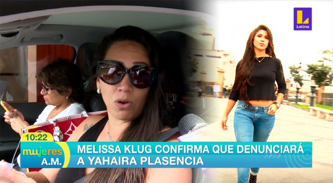 Melissa Klug confirma que denunciará a Yahaira Plasencia [VIDEO]