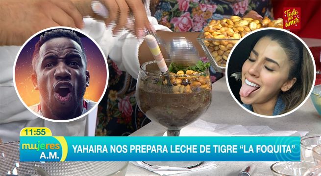 Yahaira Plasencia nos enseñó a preparar una leche de tigre ‘La Foquita’ [VIDEO]