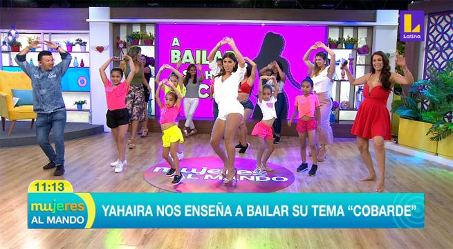 Yahaira Plasencia nos enseña paso a paso a bailar su nuevo tema, ‘Cobarde’ [VIDEO]