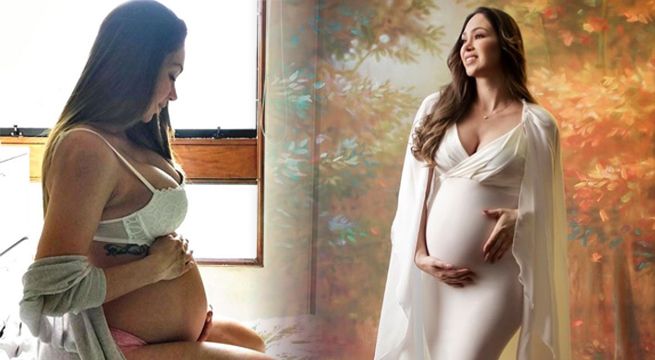 Melissa Loza comparte por primera vez fotografías de su bebé recién nacida [FOTOS]