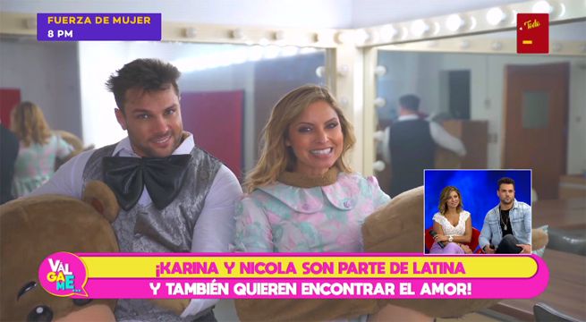 Karina Rivera y Nicola Porcella son parte de Latina y también quieren encontrar el amor [VIDEO]