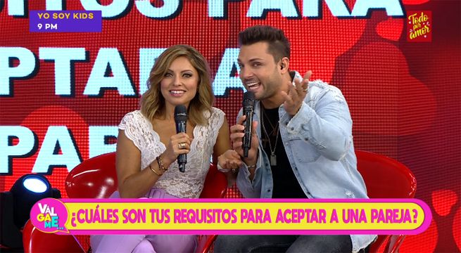 Karina Rivera y Nicola Porcella confesaron sus secretos de amor en ‘Válgame’ [VIDEO]