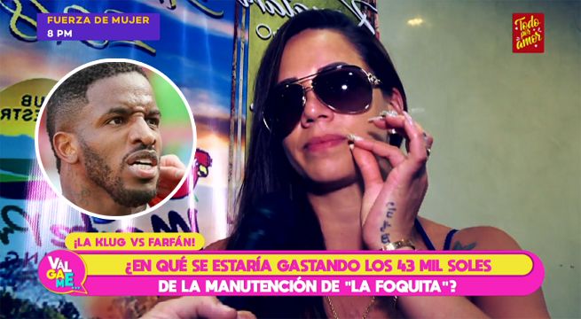 ¿En qué se estarían gastando los 43 mil soles de manutención de Jefferson Farfán? [VIDEO]