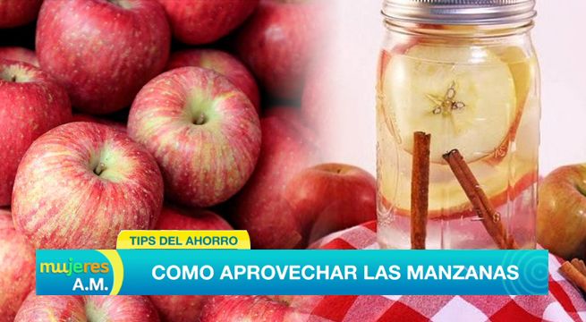 Tips del ahorro: Te enseñamos cómo aprovechar las manzanas [VIDEO]