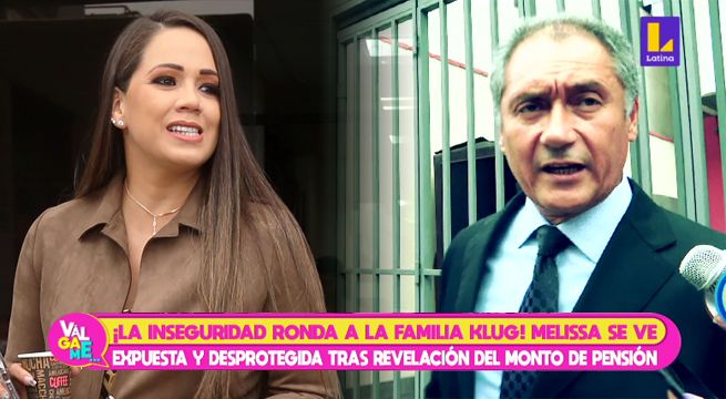 ¡La inseguridad ronda a Melissa Klug!: Se ve expuesta tras revelación del monto de pensión [VIDEO]