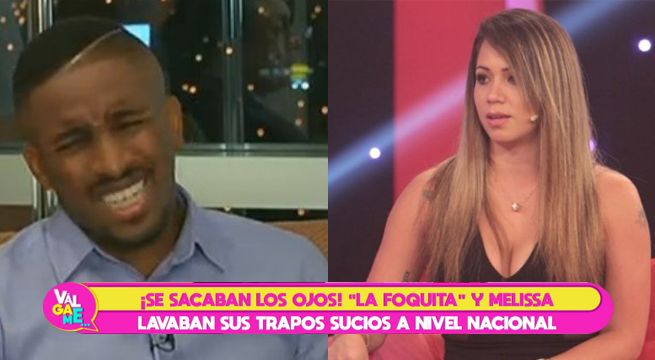 Jefferson Farfán y Melissa Klug lavaban sus trapos sucios a nivel nacional [VIDEO]