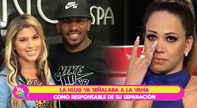 ¿La misma historia?: Melissa Klug ya señalaba a Yahaira como la responsable de su separación [VIDEO]