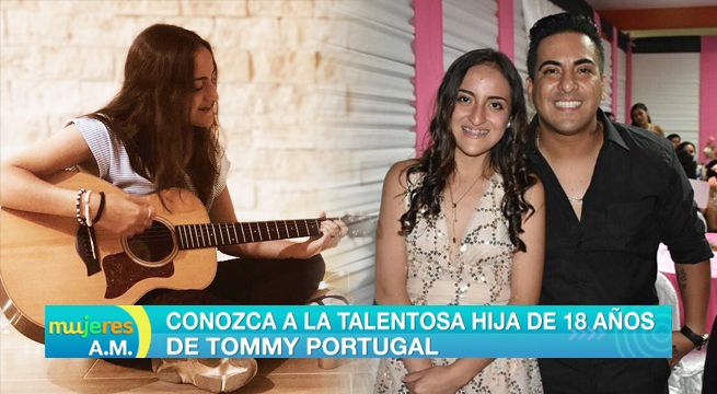 Conoce a la talentosa hija de 18 años de Tommy Portugal [VIDEO]