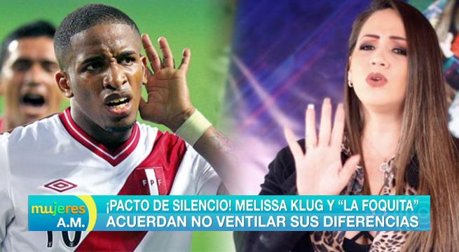 ¡Pacto De Silencio!: Melissa Klug Y Jefferson Farfán Acuerdan No ...