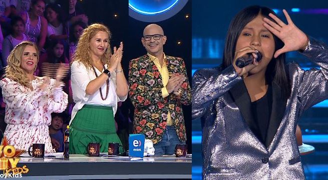 Imitadora de Laura Pausini fue ovacionada luego de cantar “Víveme”
