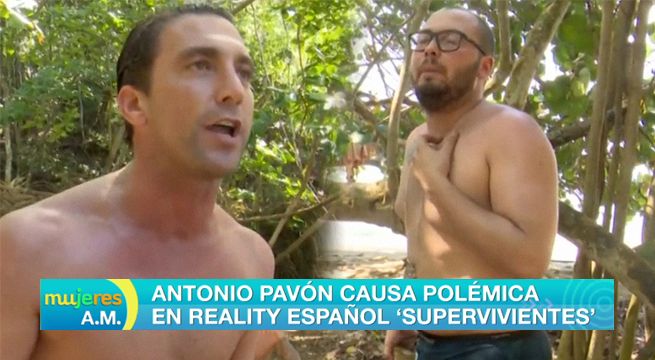 Antonio Pavón causa polémica en reality español ‘Supervivientes’ [VIDEO]