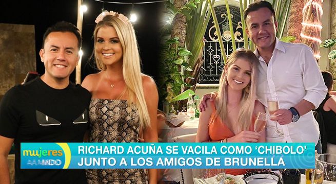 Richard Acuña se vacila como ‘chibolo’ junto a los amigos de Brunella Horna [VIDEO]