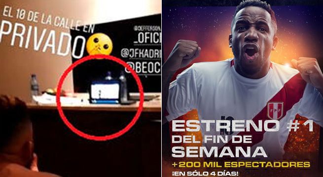 Jefferson Farfán y su hijo disfrutan tiempo juntos viendo ‘El 10 de la calle’