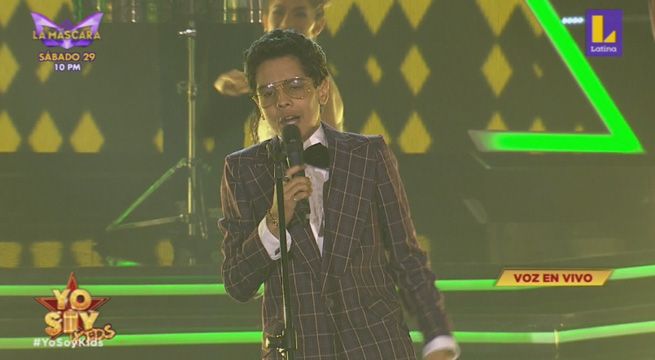 El imitador de Héctor Lavoe cantó “Todo tiene su final”
