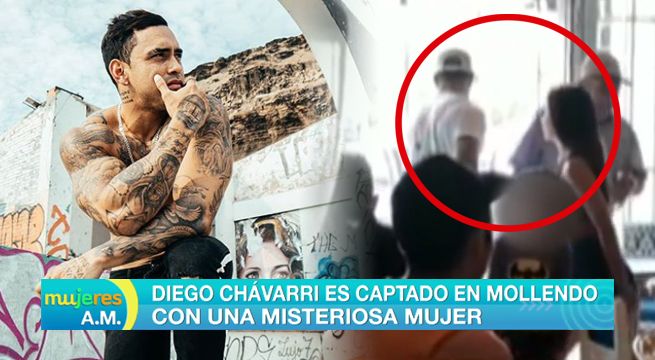 Diego Chávarri es captado en Mollendo con una misteriosa mujer [VIDEO]