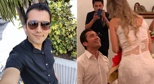 La romántica pedida de mano que preparó Ángelo Fukuy para su novia Wendy Dyer