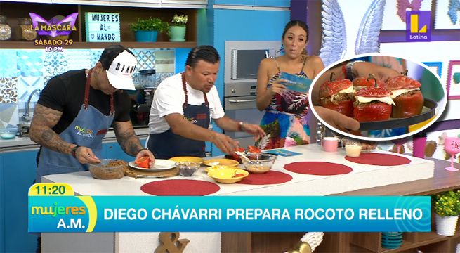 Diego Chávarri sorprende a todos al preparar un delicioso rocoto relleno [VIDEO]