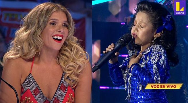 Imitadora de Rocío Dúrcal deslumbró al jurado al cantar “Amor eterno”