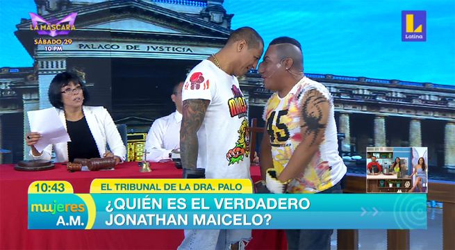¿Quién es el verdadero?: Jonathan Maicelo se enfrenta a su doble [VIDEO]