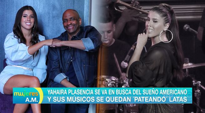 Yahaira Plasencia se va en busca del sueño americano y sus músicos se quedan pateando latas [VIDEO]