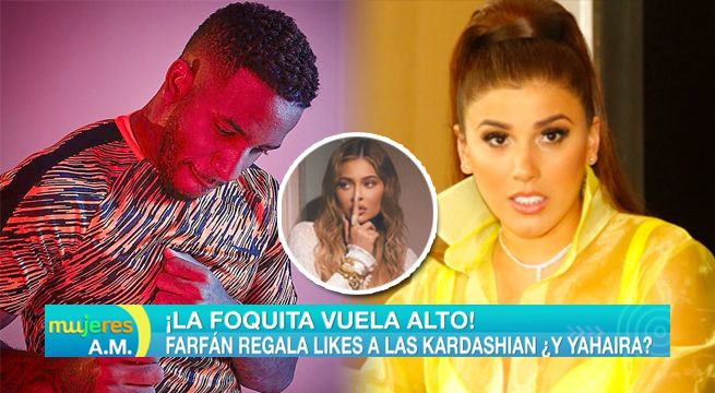 ¡La Foquita vuela alto!: Jefferson Farfán le regala likes a las Kardashian… ¿Y Yahaira? [VIDEO]