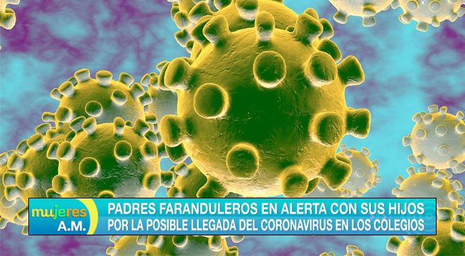 Padres de la farándula en alerta con sus hijos por la posible llegada del coronavirus [VIDEO]