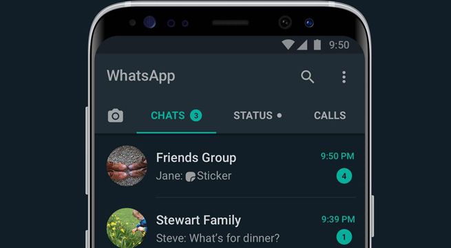 WhatsApp: modo oscuro ya está disponible en iPhone y Android