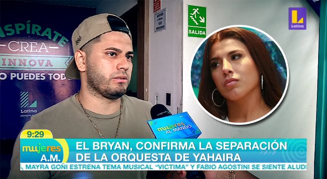 ‘El Bryan’ confirma la separación de la orquesta de Yahaira Plasencia [VIDEO]