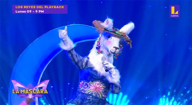 La ‘Llama’ volvió a presentarse en ‘La Máscara’ y dejó a más de uno con la boca abierta [VIDEO]