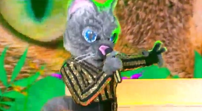 'Gato' nos puso a bailar cumbia en La Máscara con 