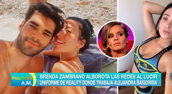 Brenda Zambrano sorprende luciendo uniforme de reality donde trabaja Alejandra Baigorria [VIDEO]