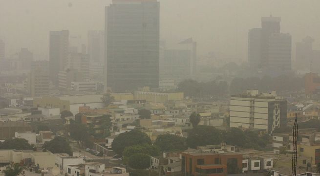 ¿Qué zonas de Lima presentan mayor contaminación en el aire?