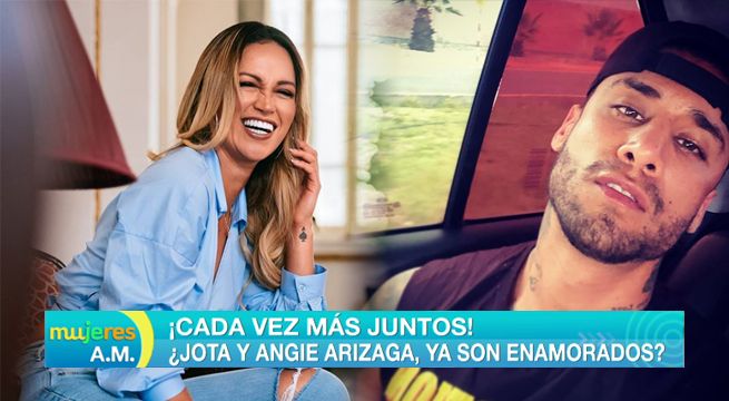 ¡Cada vez más juntos!: ¿Jota Benz y Angie Arizaga ya son enamorados? [VIDEO]