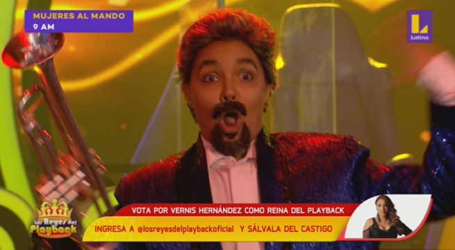 Los Reyes del Playback: Vernis Hernández nos regaló esta presentación