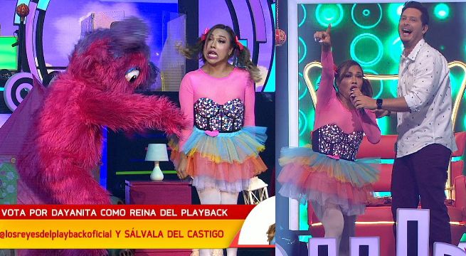 Dayanita quedó otra vez como reina al interpretar “Pelos” en esta ocasión