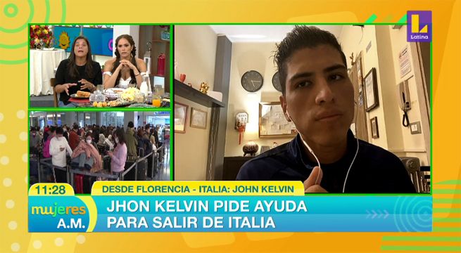 John Kelvin pide ayuda para salir de Italia [VIDEO]