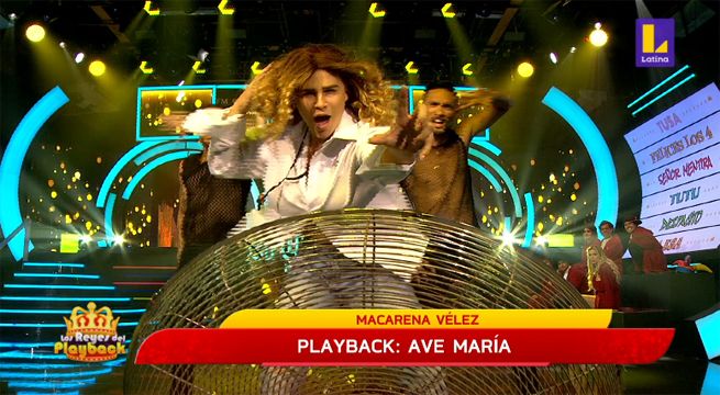 Los Reyes del Playback: Macarena Vélez logró un alto porcentaje cantando “Ave María”