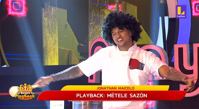 Los Reyes del Playback: Jonathan Maicelo puso a bailar a todos al ritmo de “Métele sazón”