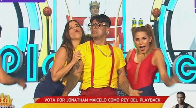 Jonathan Maicelo sorprendió al interpretar “Los patos y las patas”