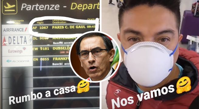 Leonard León ya viaja de regreso a Lima, pero arremete contra Martín Vizcarra [FOTOS]